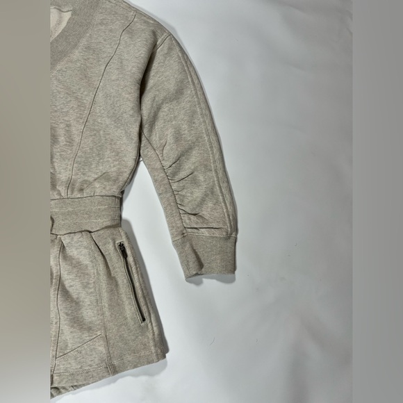 Free People Movement Intercept Romper Heather Gray Cozy Athleisure Lounge | NWT - Picture 6 of 10